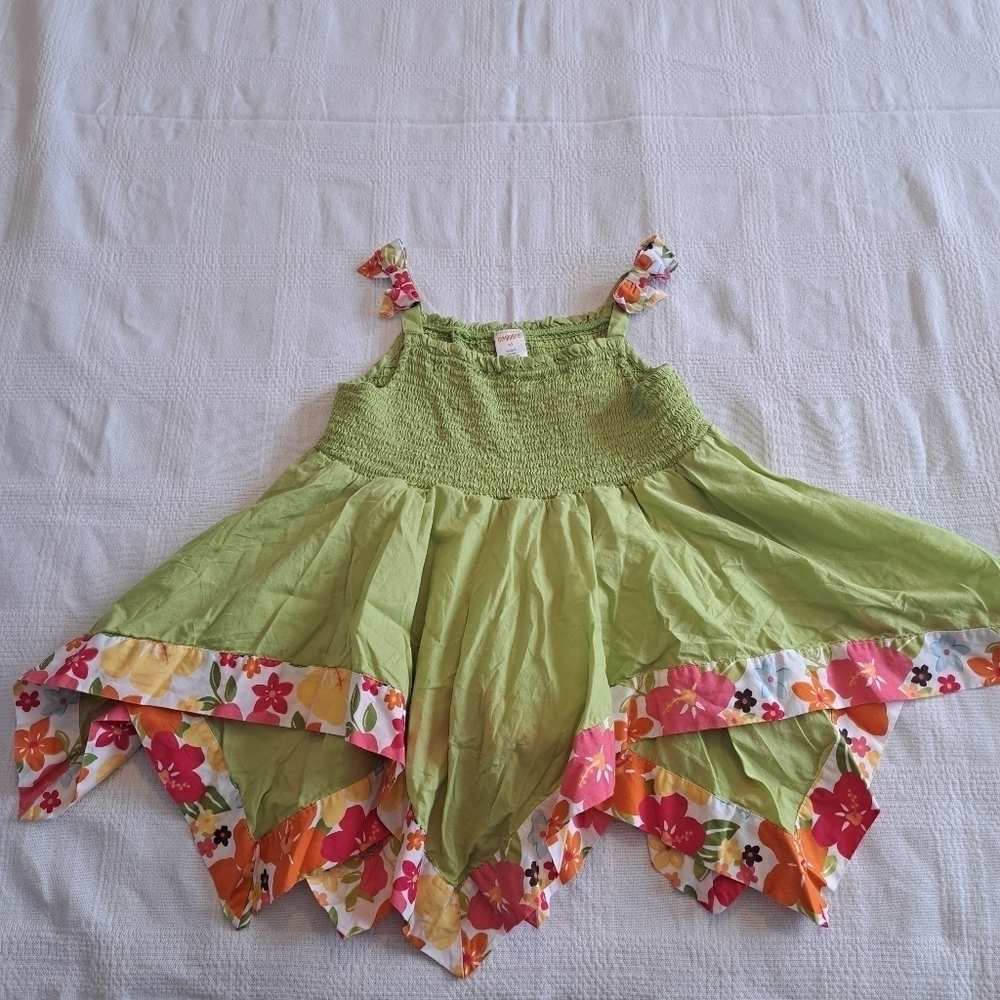 Gymboree girls Aloha Sunshine kerchief tank top size 10